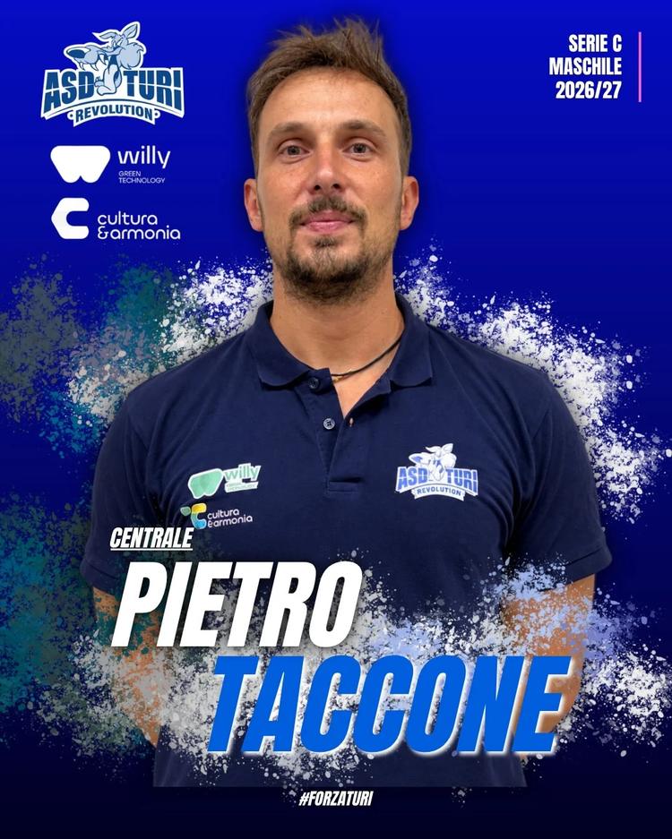 Volley C/M, Turi: Taccone, Girolamo e Portoghese nel nuovo roster