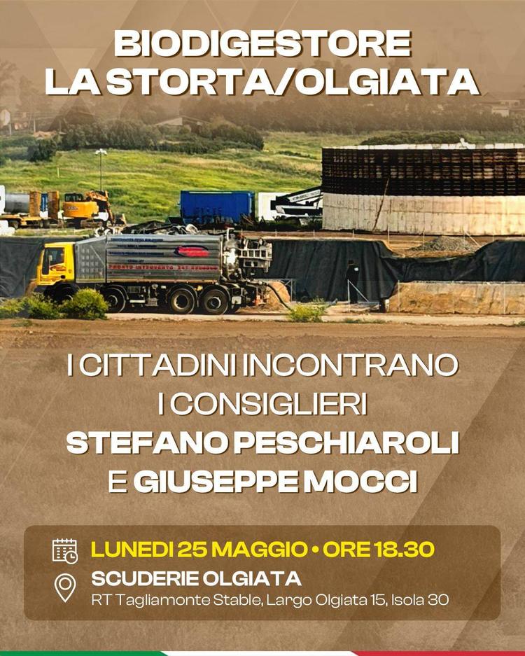 Roma, consiglieri FI XV Municipio incontrano i cittadini sul Biodigestore La Storta/Olgiata