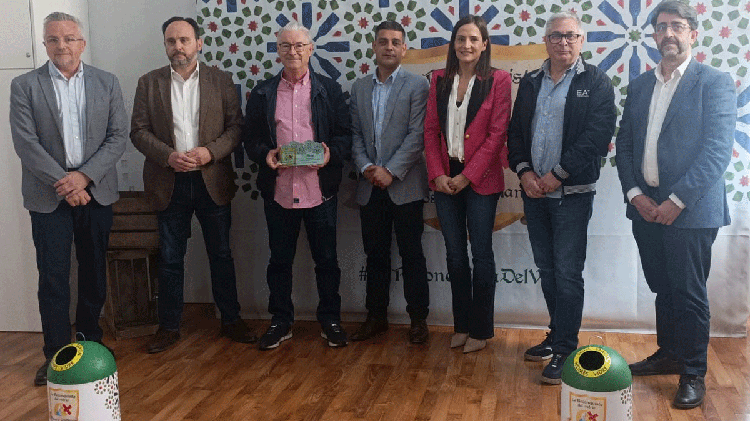 #Aspe, premiado por su reciclaje de vidrio en “La Reconquista del Vidrio”