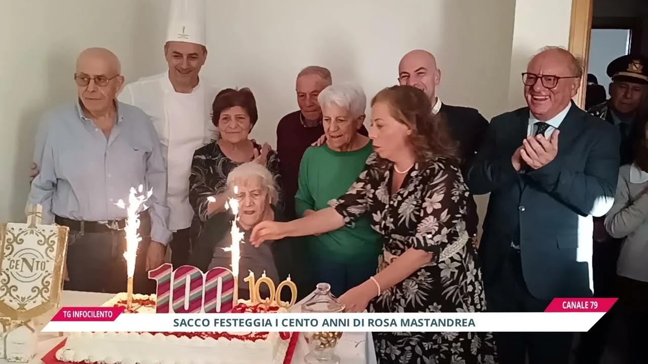 Sacco in festa per i 100 anni di Rosa Mastandrea