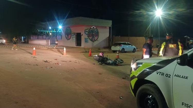 Motociclista ferido em acidente no bairro Santo André está em estado grave