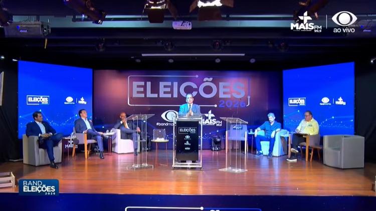 Críticas às gestões e embates sobre economia, saúde e segurança marcam 1º debate ao governo do Maranhão