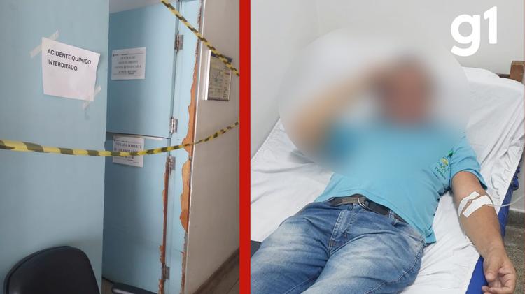 Hospital de Cuiabá tem vazamento de ácido e funcionários passam por atendimento médico