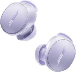 bose quietcomfort earbuds against a white background