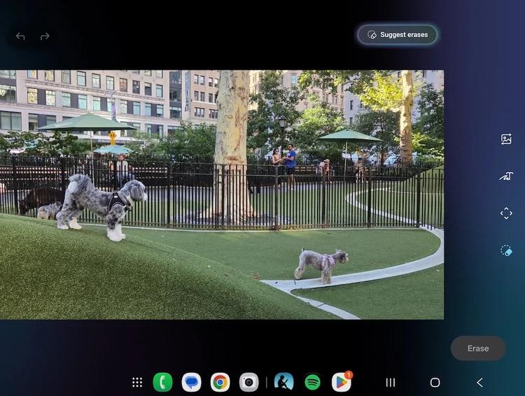 ai photo editing features on galaxy phones