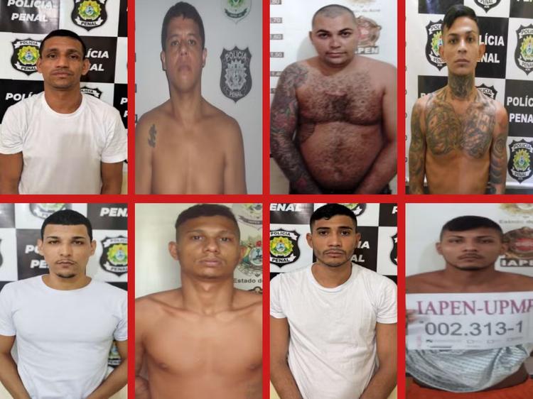 Nenhum dos oito detentos é recapturado 1 semana após fuga de presídio no AC; seis cumprem pena de condenação