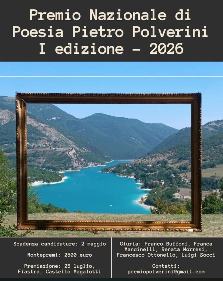 Fiastra lancia il Premio nazionale di poesia “Pietro Polverini”