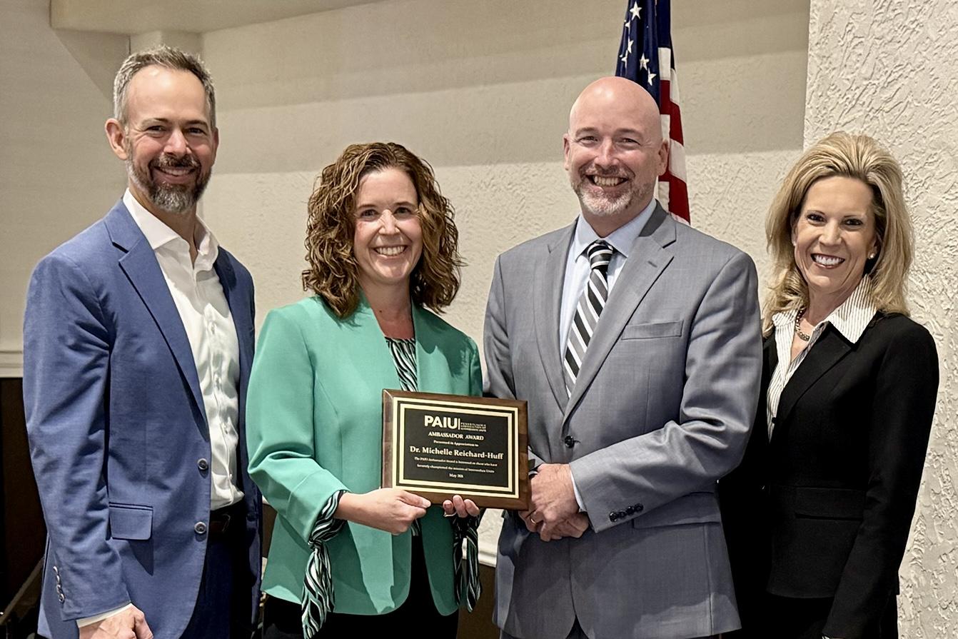 Dr. Michelle Reichard-Huff honored with 2026 PAIU Ambassador Award