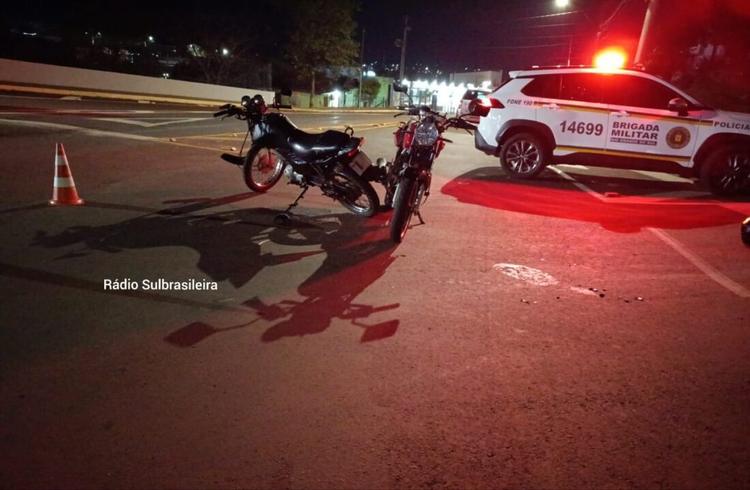Acidente envolve duas motos em Panambi