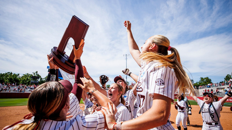 A story of firsts: Mississippi State knocks off Oklahoma, reaches Women’s College World Series