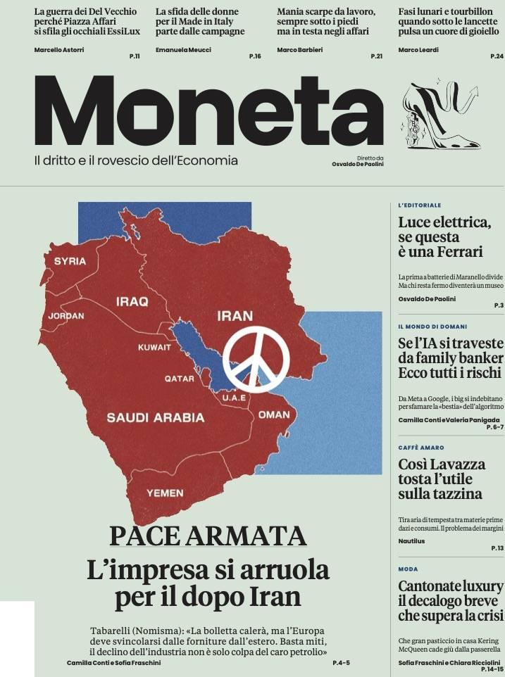 Moneta, gli affari della pace armata