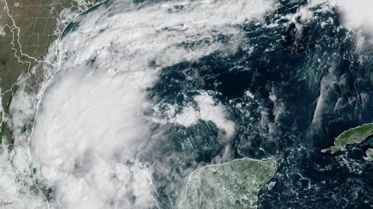 Tropical disturbance in Gulf likely to become tropical depression as soon as Tuesday night
