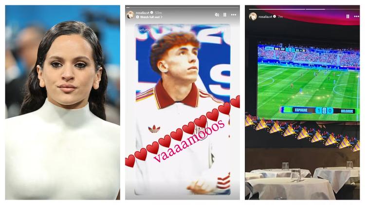 Rosalía compartilha torcida por seleção da Espanha na Copa do Mundo: 'Vamos'