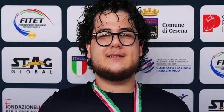 Il calabrese Graziano Chimenti conquista due titoli italiani nel tennistavolo paralimpico