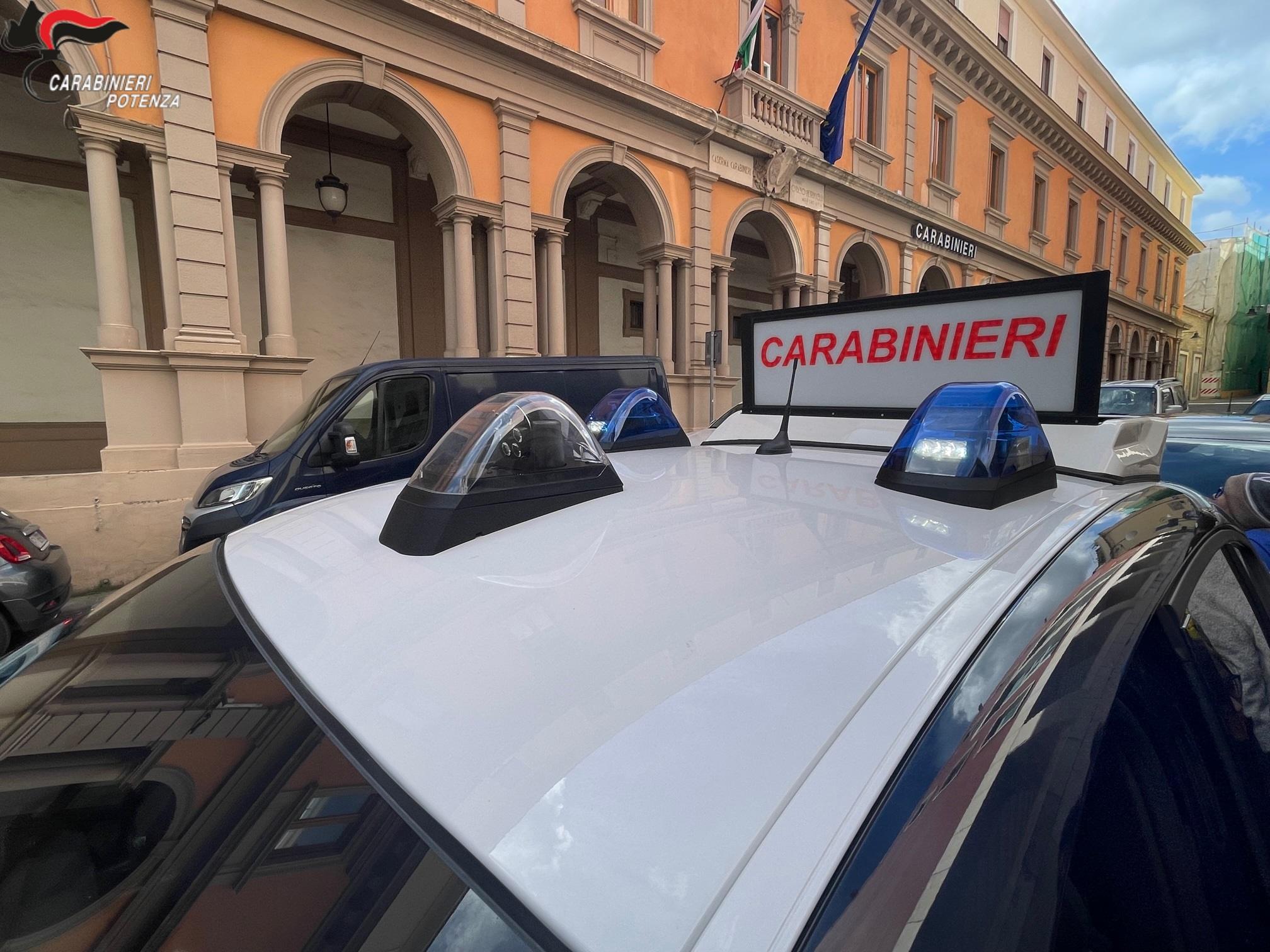Potenza, contrasto dei Carabinieri: lavoro irregolare in provincia