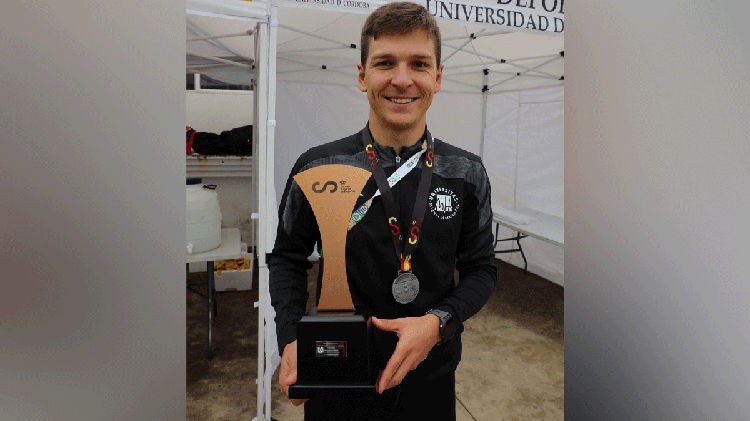 #Aspe: Pedro de la Torre roza la victoria en el Nacional Universitario de Montaña