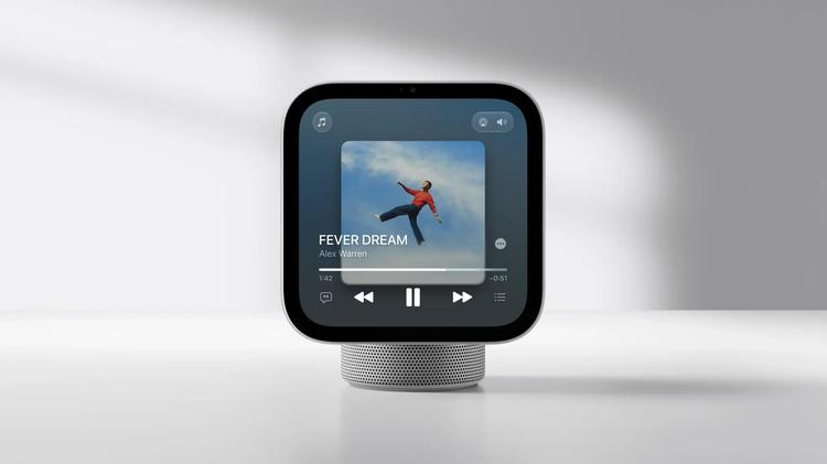 apple homeview smart display playing apple music