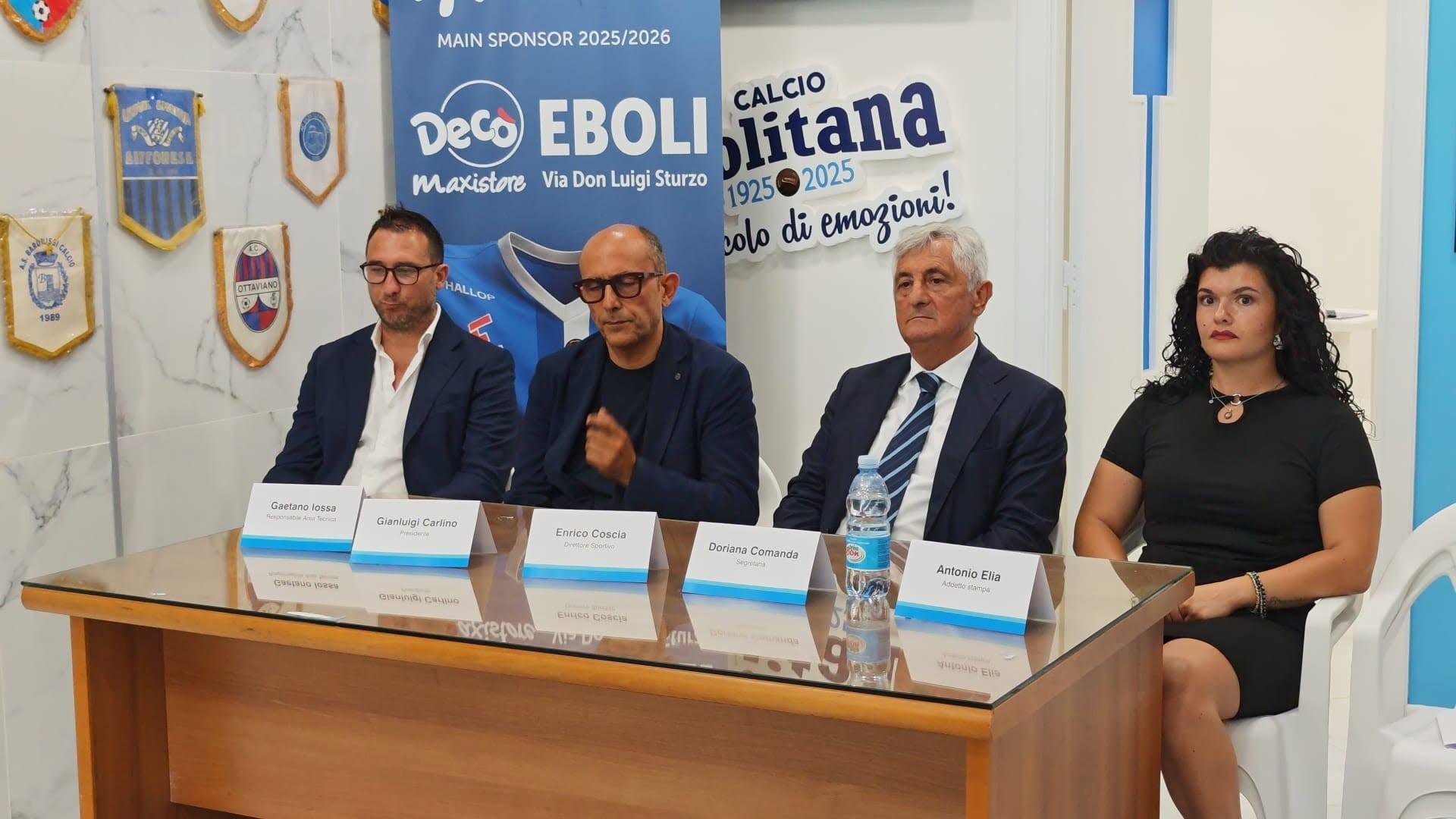 Ebolitana Calcio, al via la stagione 2026/2027: presentata la nuova dirigenza per il rilancio in Serie D