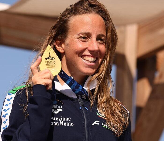 Ginevra Taddeucci è la "sirena della Senna": oro anche nei 5km agli Europei di Parigi