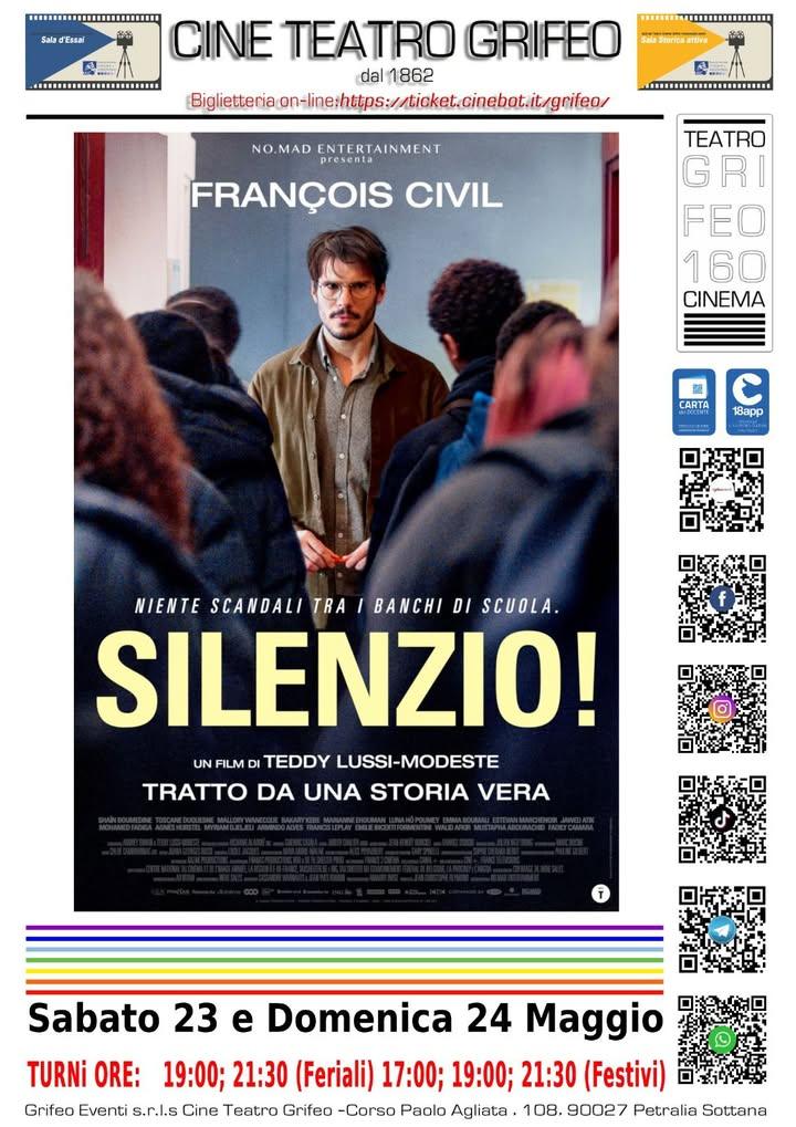 SILENZIO! al Cinema Grifeo Silenzio! è un dramma dai toni del thriller, scritto dallo stesso regista con Audrey Diwan, c...