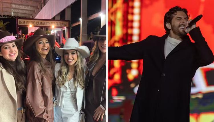 Fã de Gustavo Mioto, noiva faz despedida de solteira antecipada em show e convida cantor para cerimônia