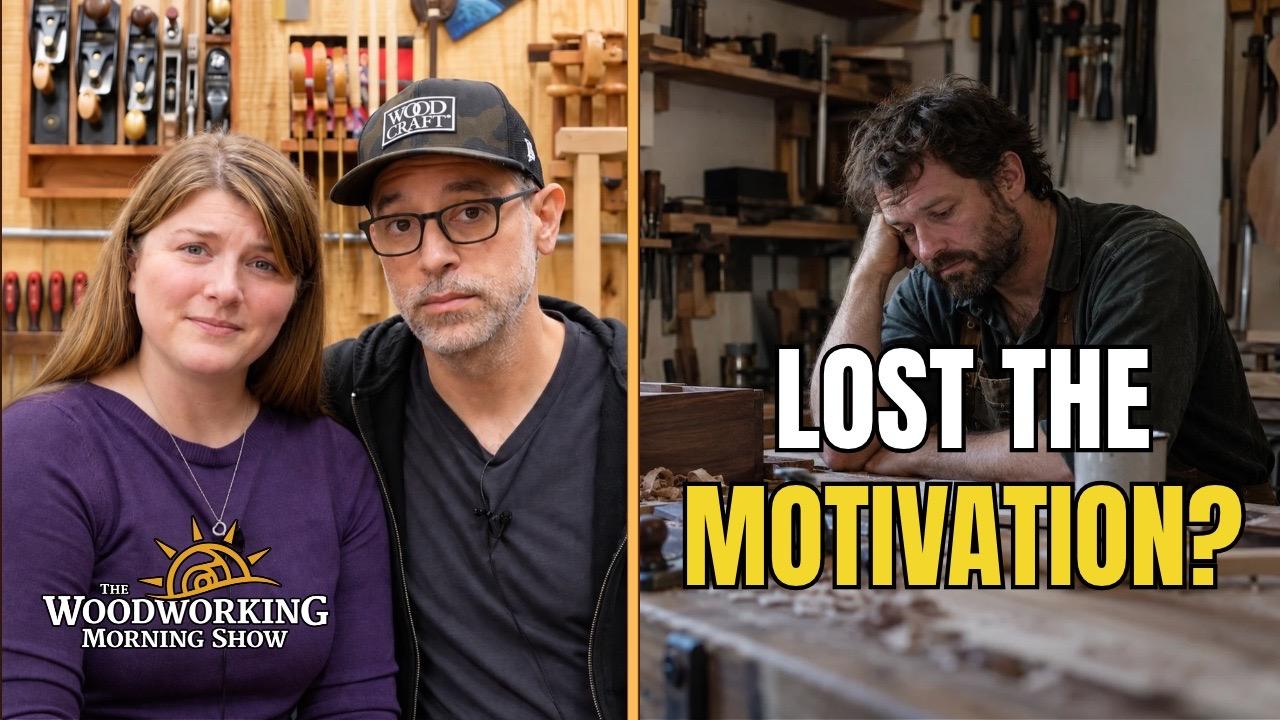 What to do when woodworking stops being fun