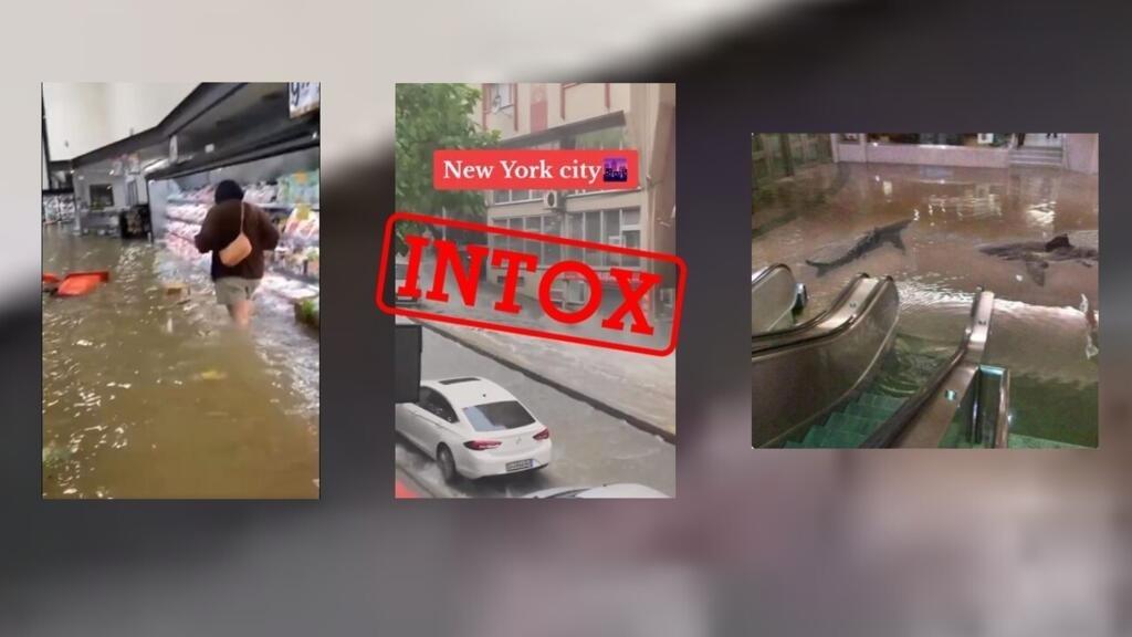 Inondations à New York : attention à ces images retouchées ou anciennes