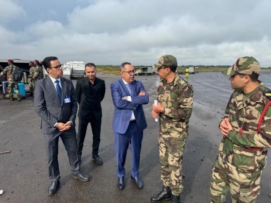 المغرب يرسل معدات عسكرية إلى ليبيريا ويدرّب 140 جنديًا