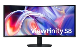 the Samsung 40-inch ViewFinity S8 S85TH 5K2K Curved Monitor