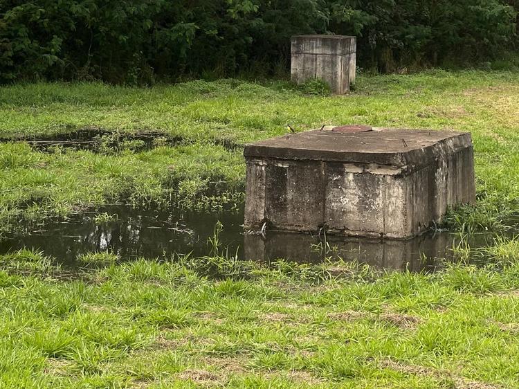 Problema em bomba de estação de tratamento causa vazamento de esgoto no Rio São Domingos