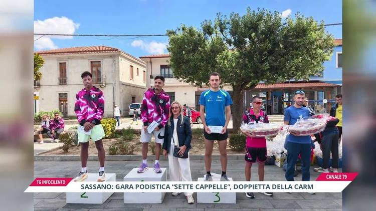 Sassano, successo per la gara podistica “Sette Cappelle”: doppietta della Carmax Camaldolese