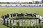 El Real Madrid guarda un minuto de silencio antes del entrenamiento