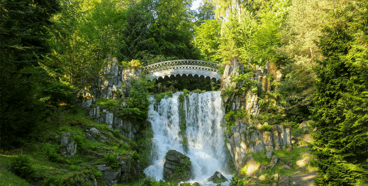 Schaurig schöner Bergpark