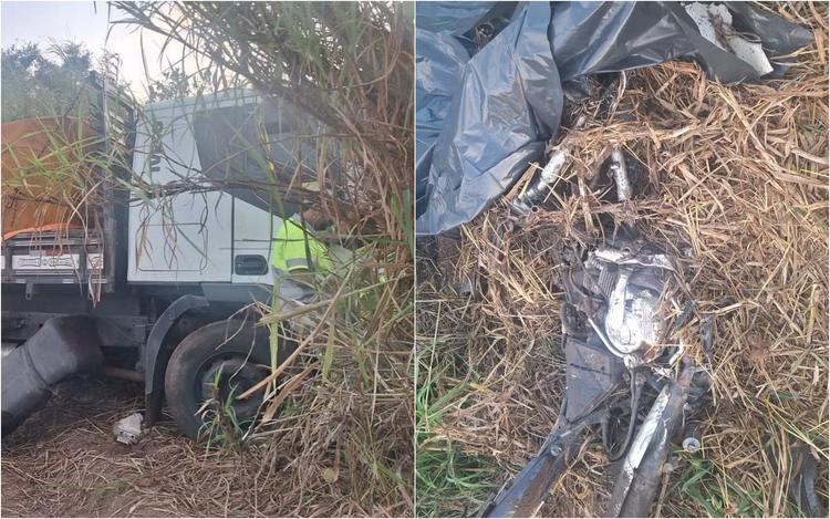 Motociclista morre após bater em caminhão na MG-050, perto de Alpinópolis