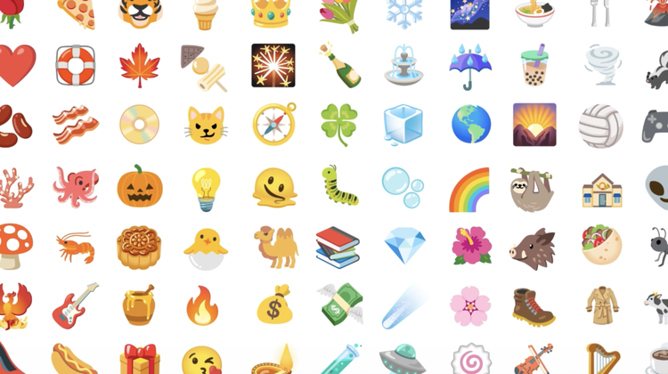 Google 2D emojis