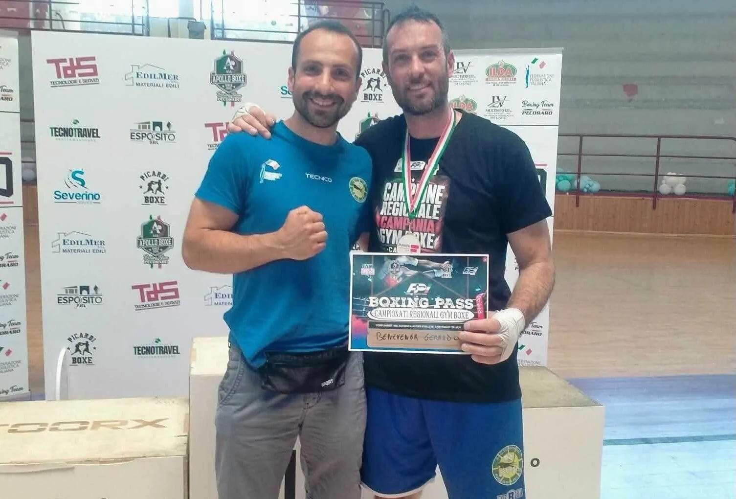 Gerardo Benevenga è campione regionale di Gym Boxe, successo per la Pugilistica Pollese