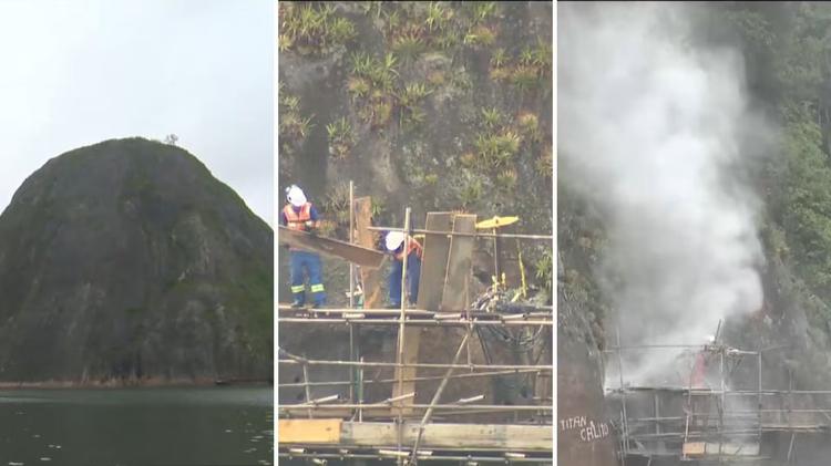 Porto de Vila Velha faz obra para construção de passarela no Penedo mesmo sem autorização do governo