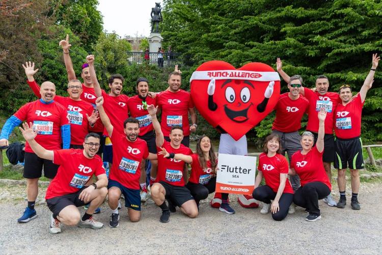 Flutter SEA alla Milano Relay Marathon tra sport e solidarietà