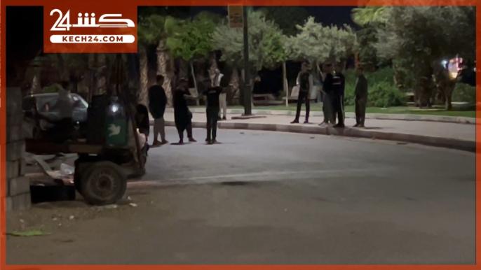 بالڤيديو.. عملية كريساج تتحول لمواجهات جماعية في دوار الكدية بمراكش