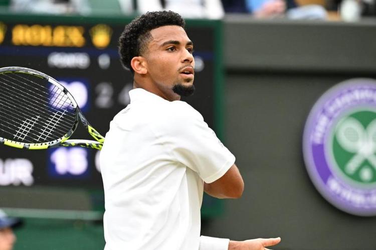 Arthur Fils, ici à Wimbledon en 2024. (P.&nbsp;Lahalle/L'Équipe)
