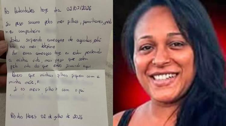Ex-mulher de goleiro Bruno deixou carta antes de desaparecer; veja