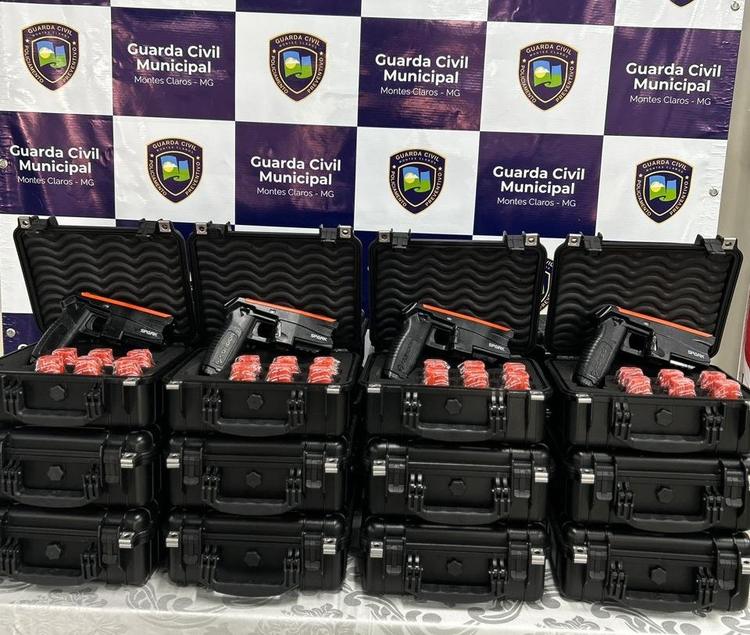 Tasers reforçam a Guarda Civil de Montes Claros