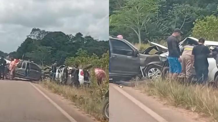 Motorista morre após ficar preso às ferragens em acidente em Castanhal, no PA