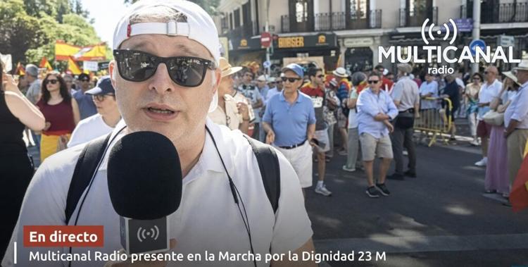 Entre la Calle y la Estrategia: La Fractura del Centro-Derecha en la Manifestación del 23M marcha por la dignidad