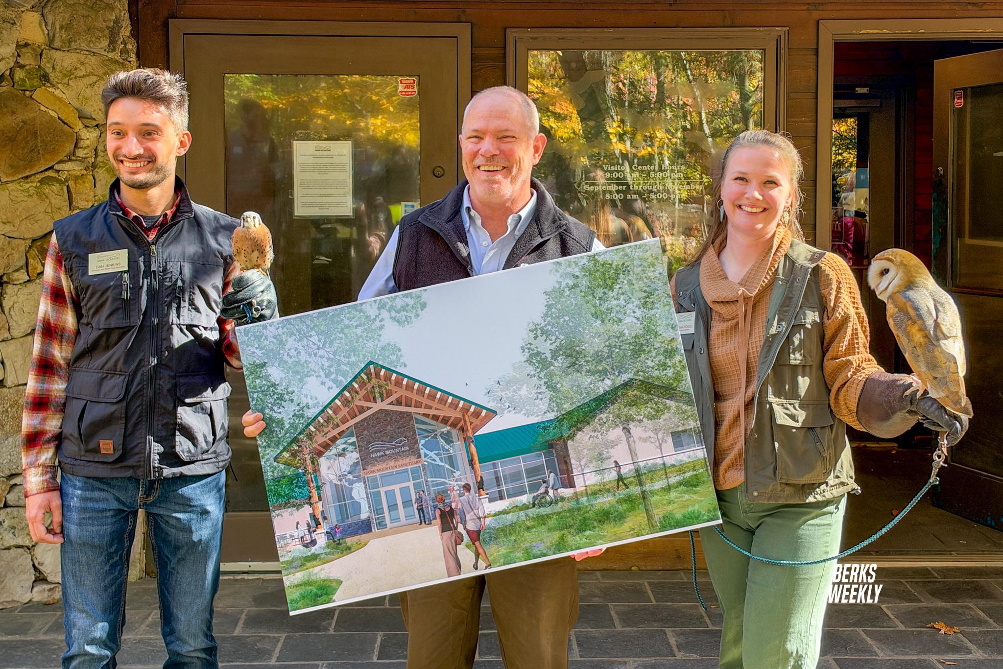 Hawk Mountain Sanctuary announces $13 million visitor center project, construction to begin in 2027