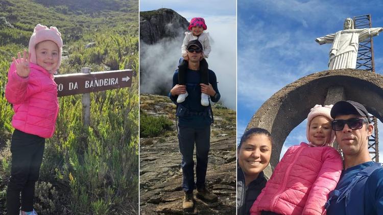 VÍDEO: criança de 4 anos sobe o Pico da Bandeira, o terceiro ponto mais alto do Brasil