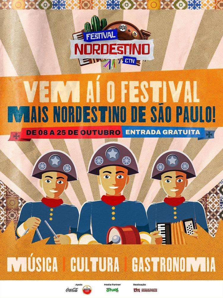Festival Nordestino do CTN transforma São Paulo em uma viagem multicultural pelo Nordeste 