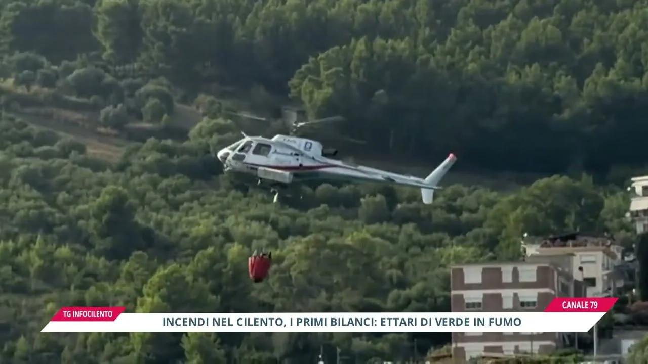 Incendi nel Cilento, estate da dimenticare: ettari di bosco in fiamme. Timori per settembre