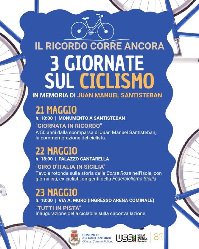 🚲 𝗧𝗥𝗘 𝗚𝗜𝗢𝗥𝗡𝗔𝗧𝗘 𝗦𝗨𝗟 𝗖𝗜𝗖𝗟𝗜𝗦𝗠𝗢 𝗜𝗡 𝗥𝗜𝗖𝗢𝗥𝗗𝗢 𝗗𝗜 𝗦𝗔𝗡𝗧𝗜𝗦𝗧𝗘𝗕𝗔𝗡 🚴🏻