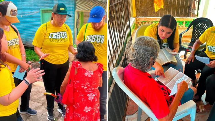Missionários fazem evangelismo no Marajó e 386 pessoas aceitam Jesus